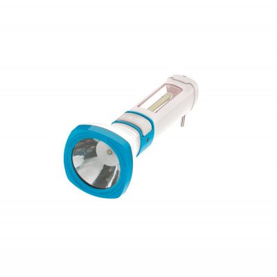 Фонарь аккумуляторный LED 3Вт 2 режима боков. панель COB 2Вт ЗУ/переходник для глубоких розеток (в компл.) КОСМОС KOCAc7023WLED Фонарь аккумуляторный LED 3Вт 2 режима боков. панель COB 2Вт ЗУ/переходник для глубоких розеток (в компл.) КОСМОС KOCAc7023WLED