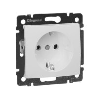 Розетка 1-м СП Valena 16А IP21 с заземл. на винтах механизм бел. IEK 774420 Розетка 1-м СП Valena 16А IP21 с заземл. на винтах механизм бел. IEK 774420