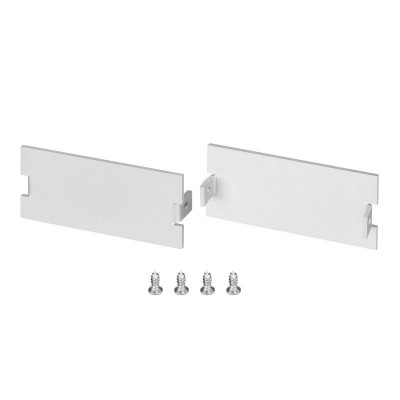 Заглушка FLOOR60 глухая алюм. (комплект) Arlight 046417 Заглушка FLOOR60 глухая алюм. (комплект) Arlight 046417