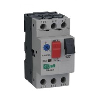 Выключатель автоматический для защиты двигателя 3п 1.6-2.5А 100кА ВА-431 DEKraft 21226DEK Выключатель автоматический для защиты двигателя 3п 1.6-2.5А 100кА ВА-431 DEKraft 21226DEK
