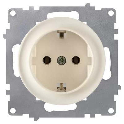 Розетка 1-м СП Florence 16А IP20 с заземл. винтов. клеммы механизм беж. (1E10201301) OneKeyElectro 2172788 Розетка 1-м СП Florence 16А IP20 с заземл. винтов. клеммы механизм беж. (1E10201301) OneKeyElectro 2172788