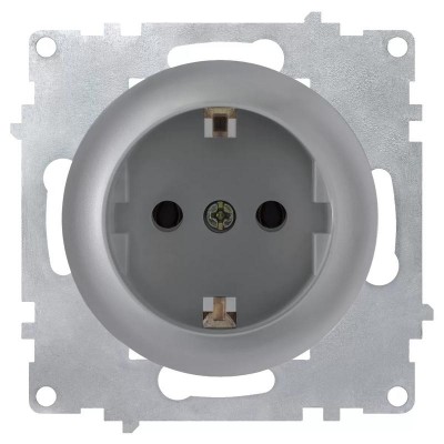 Розетка 1-м СП Florence 16А IP20 с заземл. винтов. клеммы механизм сер. (1E10201302) OneKeyElectro 2172834 Розетка 1-м СП Florence 16А IP20 с заземл. винтов. клеммы механизм сер. (1E10201302) OneKeyElectro 2172834