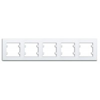 Рамка 5-м Karea горизонт. бел. Makel 56001705 Рамка 5-м Karea горизонт. бел. Makel 56001705