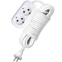 Удлинитель 2х10м без заземл. 10А IP20 Е-202 ПВС 2х1 АБС-пластик UNIVersal 9634265 Удлинитель 2х10м без заземл. 10А IP20 Е-202 ПВС 2х1 АБС-пластик UNIVersal 9634265