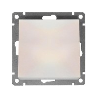 Выключатель 1-кл. СП Афина 10А IP20 механизм жемчуж. Universal A0021-OBr