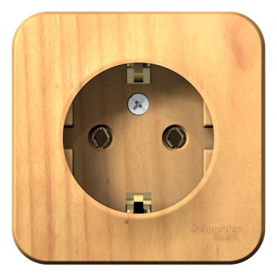 Розетка 1-м ОП Blanca 16А IP20 250В с заземл. без защ. шторок с изолир. пластиной ясень SE BLNRA010115 Розетка 1-м ОП Blanca 16А IP20 250В с заземл. без защ. шторок с изолир. пластиной ясень SE BLNRA010115