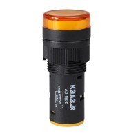 Лампа AD16DS(LED) матрица D16мм желт. 230В AC КЭАЗ 357822 Лампа AD16DS(LED) матрица D16мм желт. 230В AC КЭАЗ 357822