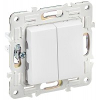 Выключатель проходной 2-кл. SKANDY 10А SK-V05W арктич. бел. IEK SK-V22-0-10-K01 Выключатель проходной 2-кл. SKANDY 10А SK-V05W арктич. бел. IEK SK-V22-0-10-K01