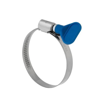 Хомут стальной червячный 40-60 с ключом W (Россия) Rexant 07-0640-1 Хомут стальной червячный 40-60 с ключом W (Россия) Rexant 07-0640-1