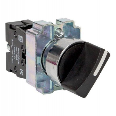 Переключатель BD21 2P короткая ручка NO EKF xb2-bd21 Переключатель BD21 2P короткая ручка NO EKF xb2-bd21