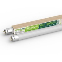 Лампа светодиодная AL T8-18-840-1200-М 18Вт матовая 4000К нейтр. бел. G13 2000лм 195-265В (пр-во РФ) AVANLED 11112401 Лампа светодиодная AL T8-18-840-1200-М 18Вт матовая 4000К нейтр. бел. G13 2000лм 195-265В (пр-во РФ) AVANLED 11112401