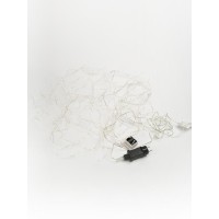 Гирлянда "Занавес-водопад" CLLDM400WW-C-USB-RC 1.5х2м 400 тепл. бел. светодиодов 10 нитей с контроллером для помещений пульт SHLights 4690601050106