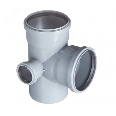 Крестовина 110х110х50 87 град двухплоскостная, левая, канализационная