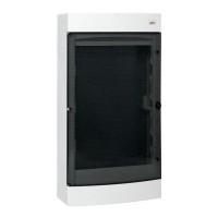 Щит слаботочный навесной Unix 4 габарит IP41 прозр. дверь увеличенный PROxima EKF ux-4m-n-xl