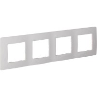 Рамка 4-м Etika бел. IEK 672504