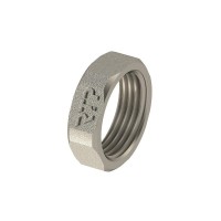 Контргайка латунь 1дюйм никель (инд. упак.) RTP 34869 Контргайка латунь 1дюйм никель (инд. упак.) RTP 34869