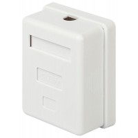 Розетка компьютерная 1-м RJ45 кат.5E экранир. Эра Б0056903