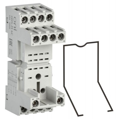 Розетка ORS-M для реле ORM 4C ONI ORS-M-1-4-G Розетка ORS-M для реле ORM 4C ONI ORS-M-1-4-G