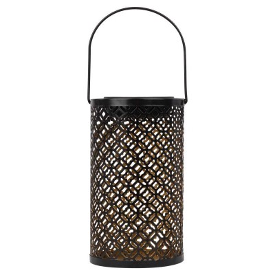 Светильник садовый ERASF22-44 "Орнамент" 19см уличный на солнечн. батареях Эра Б0053446