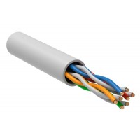 Кабель витая пара U/UTP кат.5E 4х2х24AWG solid LSZH бел. (м) GENERICA BC1-C5E04-128-305-G Кабель витая пара U/UTP кат.5E 4х2х24AWG solid LSZH бел. (м) GENERICA BC1-C5E04-128-305-G