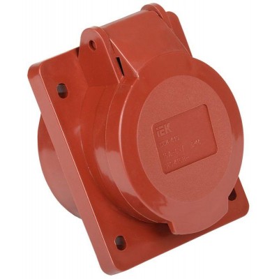 Розетка встраиваемая 16А 3P+E+N 380В IP44 ССИ-415 IEK PSR42-016-5 Розетка встраиваемая 16А 3P+E+N 380В IP44 ССИ-415 IEK PSR42-016-5
