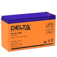 Аккумулятор UPS 12В 9А.ч HR 12-34 W Delta 4614010630004 Аккумулятор UPS 12В 9А.ч HR 12-34 W Delta 4614010630004