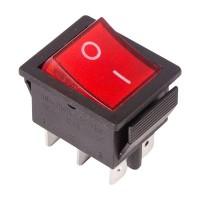 Выключатель клавишный 250В 15А (6с) ON-ON с подсветкой (RWB-506; SC-767) красн. Rexant 36-2350 Выключатель клавишный 250В 15А (6с) ON-ON с подсветкой (RWB-506; SC-767) красн. Rexant 36-2350