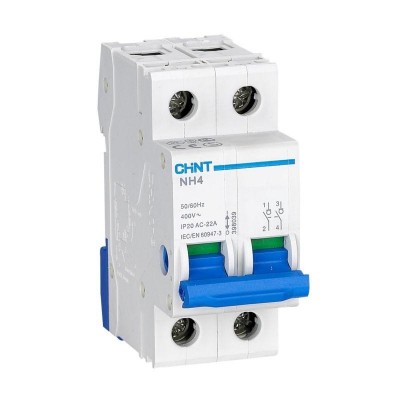 Выключатель нагрузки 2п 63А NH4 (R) CHINT 398041 Выключатель нагрузки 2п 63А NH4 (R) CHINT 398041