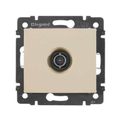 Розетка телевизионная проходная TV СП Valena 14дБ 2400МГц механизм сл. кость Leg 774331 Розетка телевизионная проходная TV СП Valena 14дБ 2400МГц механизм сл. кость Leg 774331