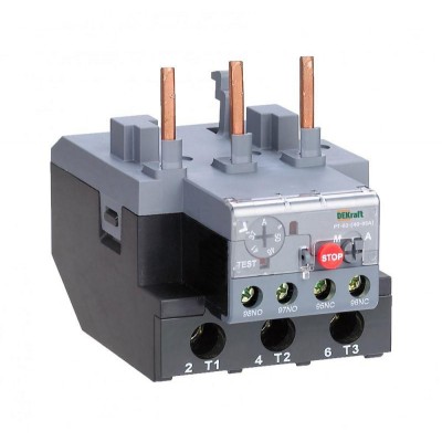 Реле тепловое 55.0А-70.0А для контакторов 40-95А DEKraft 23179DEK Реле тепловое 55.0А-70.0А для контакторов 40-95А DEKraft 23179DEK