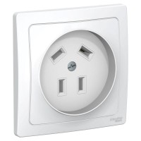 Розетка 1-м СП Blanca 32А IP20 400В 3п+N бел. SE BLNSR003241 Розетка 1-м СП Blanca 32А IP20 400В 3п+N бел. SE BLNSR003241