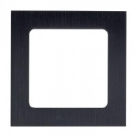 Рамка 1-м Стокгольм металл. черн. PROxima EKF EZM-G-302-10