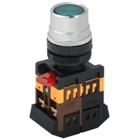 Кнопка ABLF-22 d22мм 1з+1р 240В неон зел. IEK BBT10-ABLF-K06 Кнопка ABLF-22 d22мм 1з+1р 240В неон зел. IEK BBT10-ABLF-K06