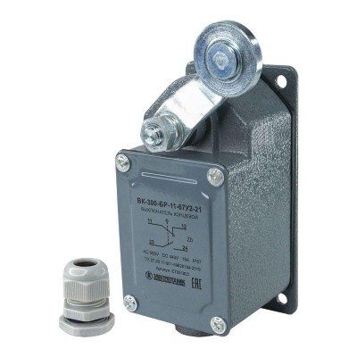 Выключатель конечн. ВК-300 БР11-67У2-21 Электротехник ET051925 Выключатель конечн. ВК-300 БР11-67У2-21 Электротехник ET051925