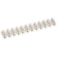 Колодка клеммная ЗВИ-10 2.5-6кв.мм 12 пар IEK UZV3-010-06 Колодка клеммная ЗВИ-10 2.5-6кв.мм 12 пар IEK UZV3-010-06