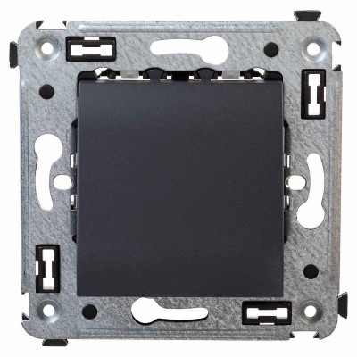 Вывод кабеля из стены Avanti "Черный матовый" DKC 4412983 Вывод кабеля из стены Avanti "Черный матовый" DKC 4412983