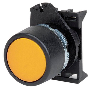 Кнопка без фикс. плоская желт. прозр. DKC ABHLR3 Кнопка без фикс. плоская желт. прозр. DKC ABHLR3