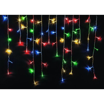 Гирлянда светодиодная "Бахрома" 93 642 NGF-D021-01 2х0.5м 100LED RGBY IP44 TR Navigator 93642