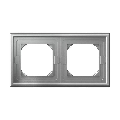 Рамка 2-м ArtGallery IP44 алюм. SE GAL440302 Рамка 2-м ArtGallery IP44 алюм. SE GAL440302