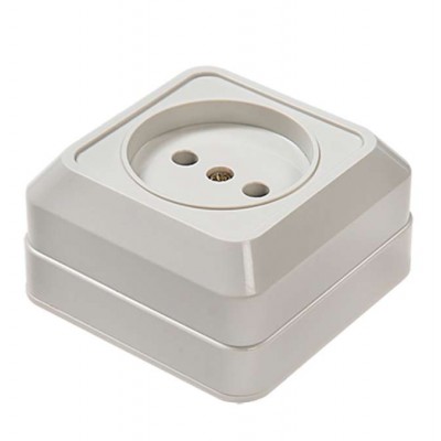 Розетка 1-м ОП Bolleto 7022 16А IP20 бел. ASD / IN HOME 4680005959785 Розетка 1-м ОП Bolleto 7022 16А IP20 бел. ASD / IN HOME 4680005959785