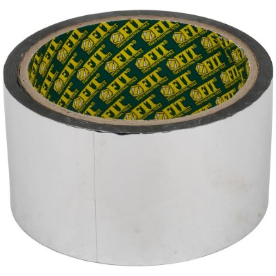 Лента металлизированная клейкая 50мкм 50ммх25м FIT 11662 Лента металлизированная клейкая 50мкм 50ммх25м FIT 11662