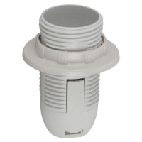 Патрон E14 с кольцом пластик бел. (х50) (50/400/14400) Эра Б0043746 Патрон E14 с кольцом пластик бел. (х50) (50/400/14400) Эра Б0043746