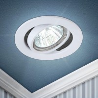 Светильник точечный ST2A WH 50Вт MR16 12В поворотн. штампован. бел. ЭРА C0043805 Светильник точечный ST2A WH 50Вт MR16 12В поворотн. штампован. бел. ЭРА C0043805