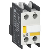 Приставка контактная ПКИ-11 доп. контакты 1НО+1НЗ KARAT IEK KPK10-11 Приставка контактная ПКИ-11 доп. контакты 1НО+1НЗ KARAT IEK KPK10-11