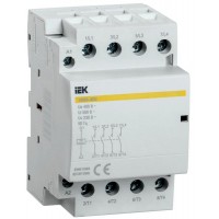 Контактор модульный КМ63-40М AC/DC KARAT IEK MKK21-63-40