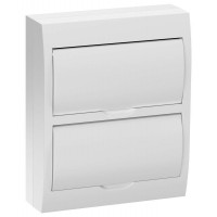 Корпус пластиковый ЩРН-П-24 бел. дверь IP41 GENERICA MKP13-N-24-41-K01-G