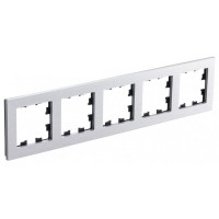 Рамка 5-м AtlasDesign Nature металл серебр. SE ATN312105