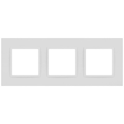 Рамка 3-м Elegance 14-5013-01М Classic для розеток и выключателей матов. бел. Эра Б0065826