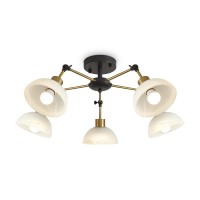 Светильник Bessie 5х60Вт E27 IP20 подвесной Freya FR5526PL-05BBZ