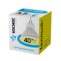 Лампа светодиодная "Экономик" JCDR 5.5Вт 220В GU5.3 3000К Космос LkecLED5.5wJCDRC30 Лампа светодиодная "Экономик" JCDR 5.5Вт 220В GU5.3 3000К Космос LkecLED5.5wJCDRC30